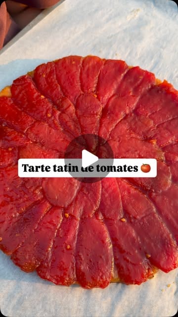 Photo du plat : Tatin de Tomates Confites