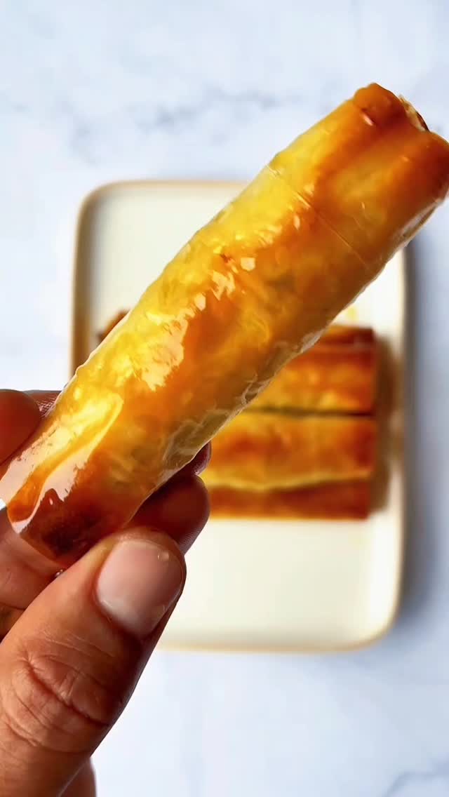 Photo du plat : Roulés Poireaux Feta