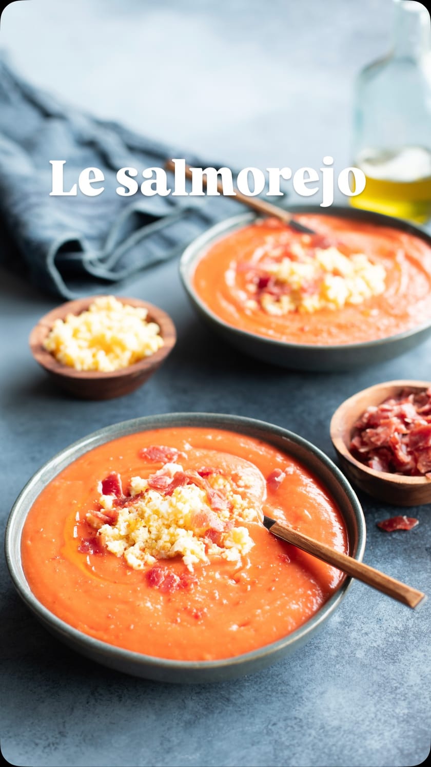 Photo du plat : Salmorejo, Soupe Froide Andalouse